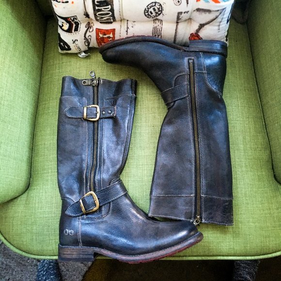 BEDSTU | Gogo Lug Boots - Black, 8 *with flaw
